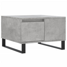 Salontafel 55X55X36,5 Cm Bewerkt Hout Betongrijs