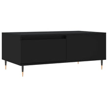 Salontafel 90X50X36,5 Cm Bewerkt Hout Zwart