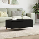 Coffee table 90x50x36.5 cm treated wood black