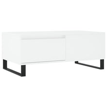 Salontafel 90X50X36,5 Cm Bewerkt Hout Wit