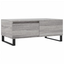 Salontafel 90X50X36,5 Cm Bewerkt Hout Grijs sonoma