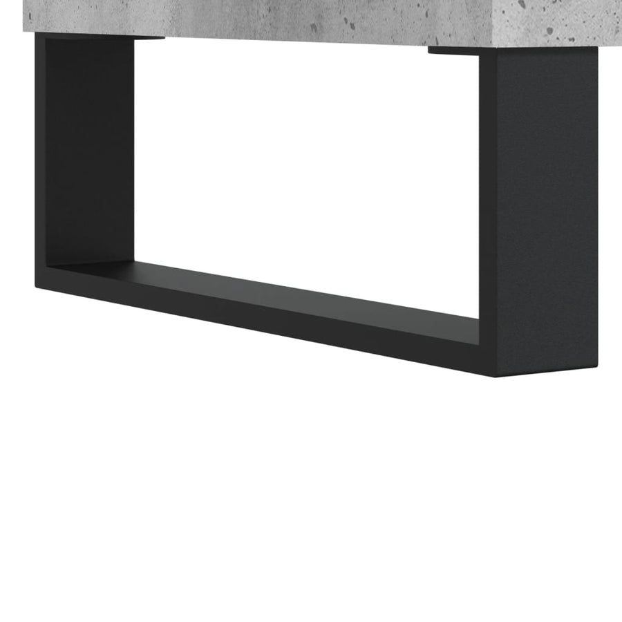 Salontafel 90X50X36,5 Cm Bewerkt Hout Grijs sonoma