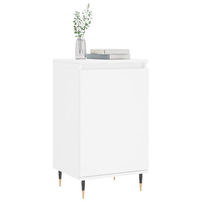 Dressoir 40X35X70 Cm Bewerkt Hout 1 Wit
