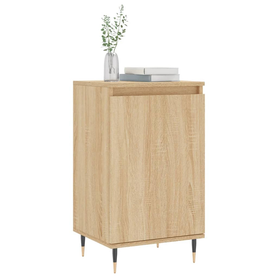 Dressoir 40X35X70 Cm Bewerkt Hout Kleurig 1 Sonoma eiken