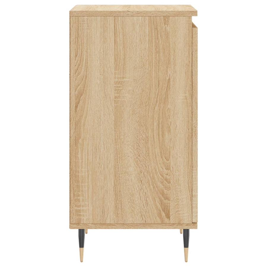 Dressoir 40X35X70 Cm Bewerkt Hout Kleurig 1 Sonoma eiken