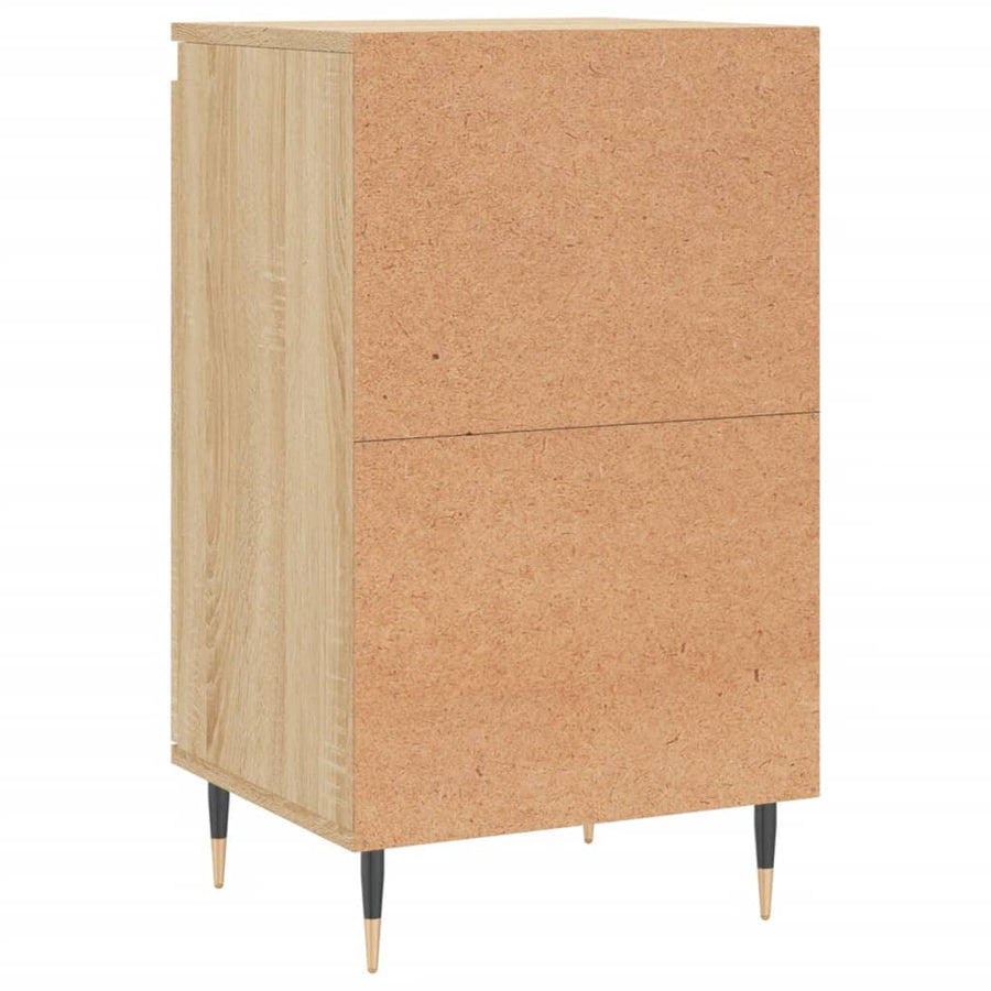 Dressoir 40X35X70 Cm Bewerkt Hout Kleurig 1 Sonoma eiken