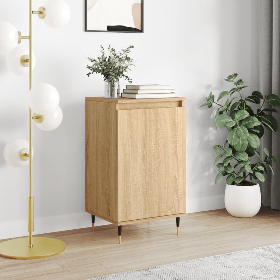 Dressoir 40X35X70 Cm Bewerkt Hout Kleurig 1 Sonoma eiken