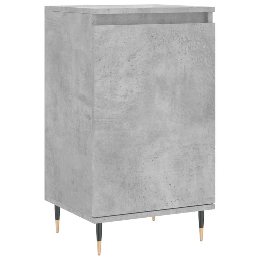 Dressoir 40X35X70 Cm Bewerkt Hout Betongrijs