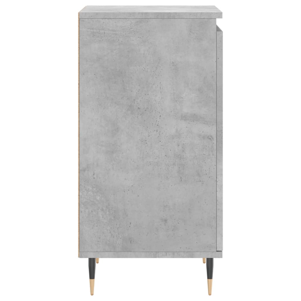 Dressoir 40X35X70 Cm Bewerkt Hout Betongrijs