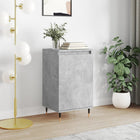 Sideboard 40x35x70 cm engineered wood concrete grey
