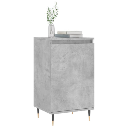 Dressoirs 2 St 40X35X70 Cm Bewerkt Hout Betongrijs