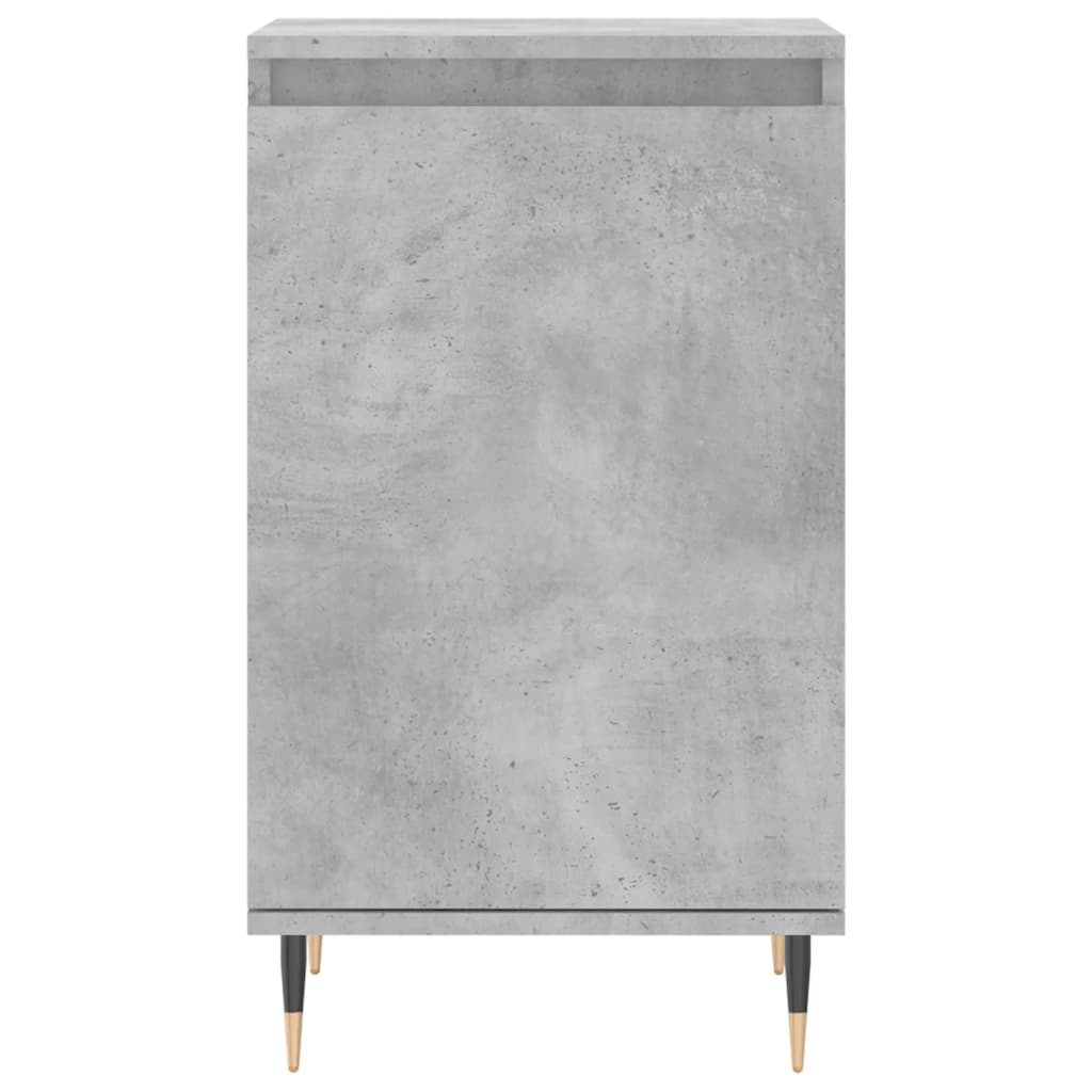 Dressoirs 2 St 40X35X70 Cm Bewerkt Hout Betongrijs