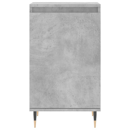 Dressoirs 2 St 40X35X70 Cm Bewerkt Hout Betongrijs