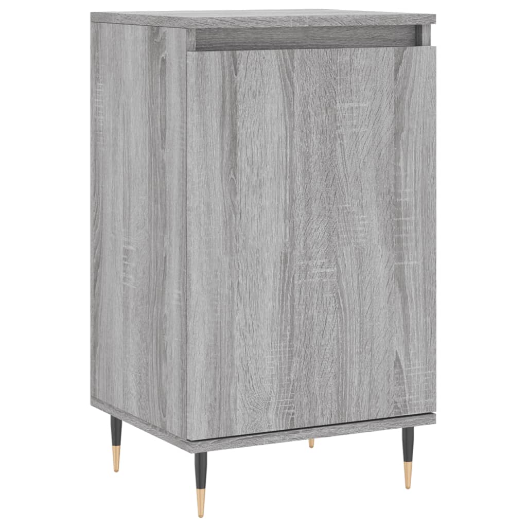 Dressoir 40X35X70 Cm Bewerkt Hout 1 Grijs sonoma