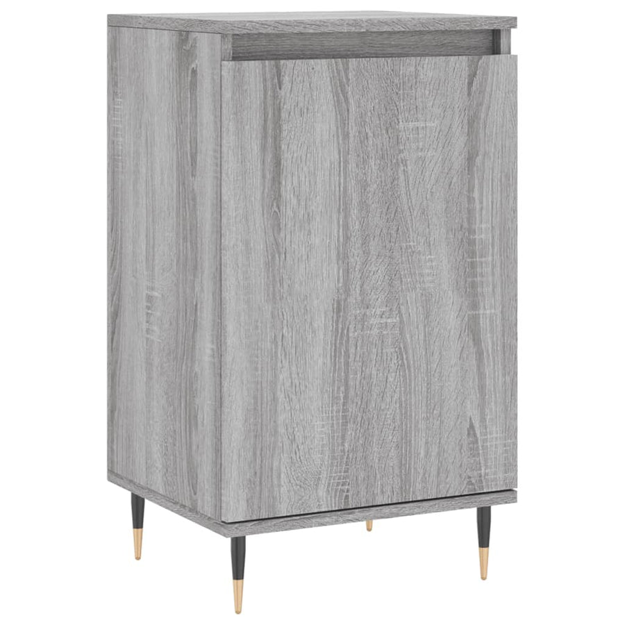 Dressoir 40X35X70 Cm Bewerkt Hout 1 Grijs sonoma