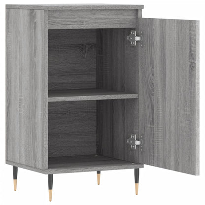 Dressoir 40X35X70 Cm Bewerkt Hout 1 Grijs sonoma