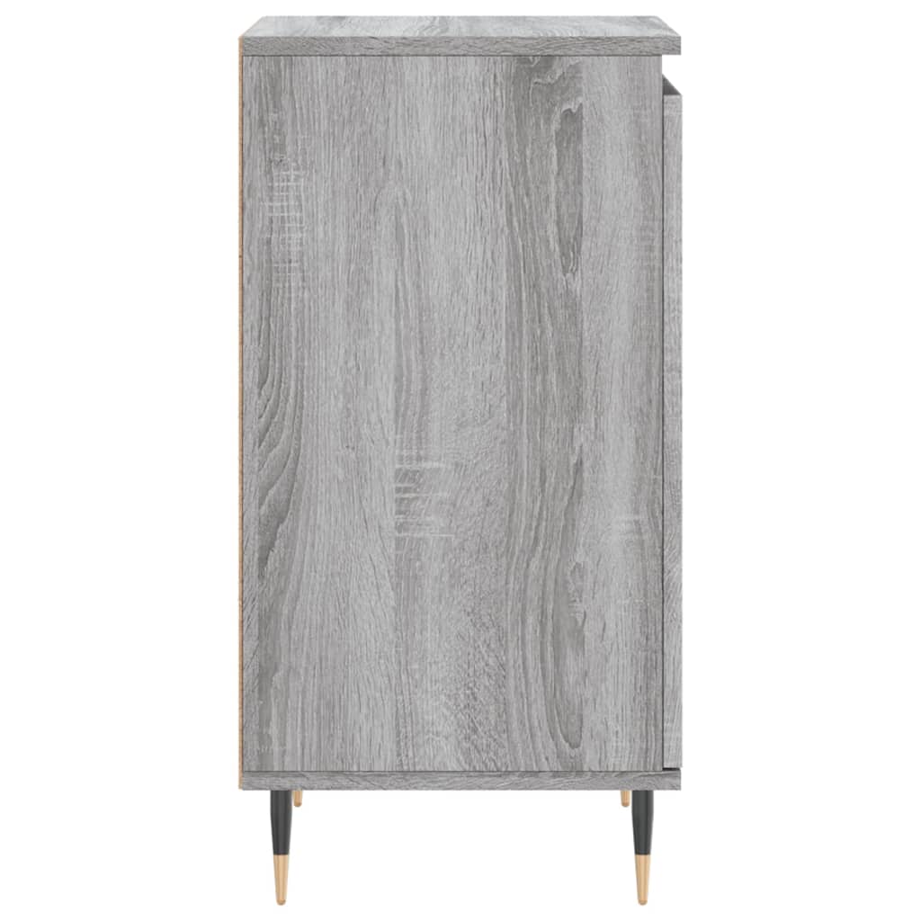 Dressoir 40X35X70 Cm Bewerkt Hout 1 Grijs sonoma