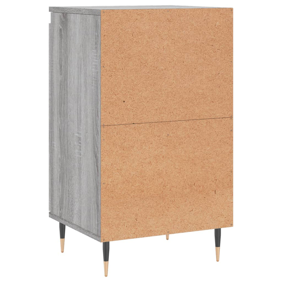 Dressoir 40X35X70 Cm Bewerkt Hout 1 Grijs sonoma