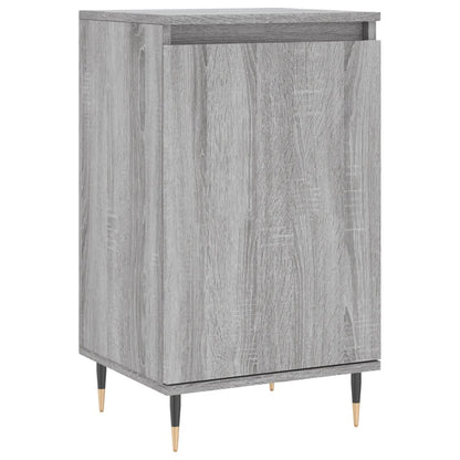 Dressoirs 2 St 40X35X70 Cm Bewerkt Hout Grijs Sonoma