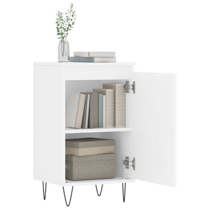 Dressoirs 2 St 40X35X70 Cm Bewerkt Hout Wit
