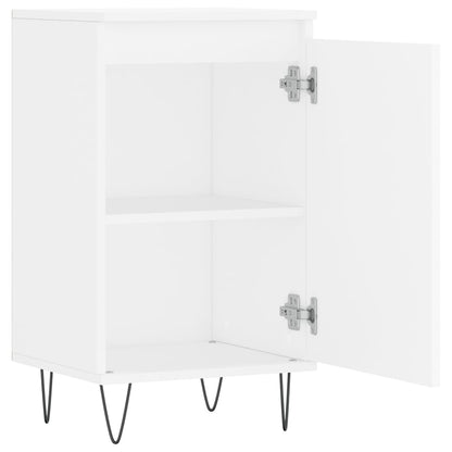 Dressoirs 2 St 40X35X70 Cm Bewerkt Hout Wit