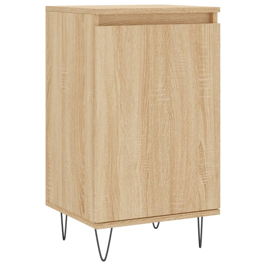 Dressoir 40X35X70 Cm Bewerkt Hout Kleurig 1 Sonoma eiken