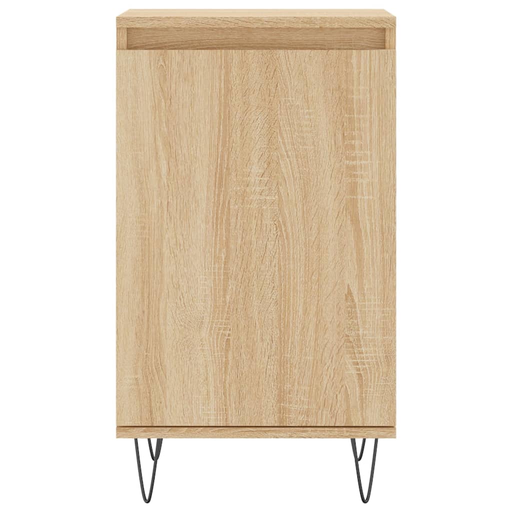 Dressoir 40X35X70 Cm Bewerkt Hout Kleurig 1 Sonoma eiken