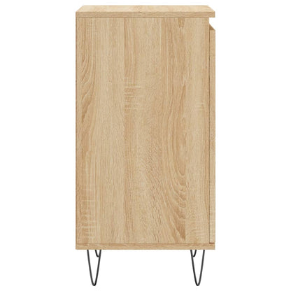 Dressoir 40X35X70 Cm Bewerkt Hout Kleurig 1 Sonoma eiken