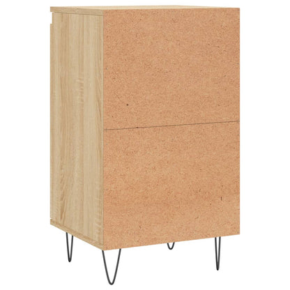 Dressoir 40X35X70 Cm Bewerkt Hout Kleurig 1 Sonoma eiken