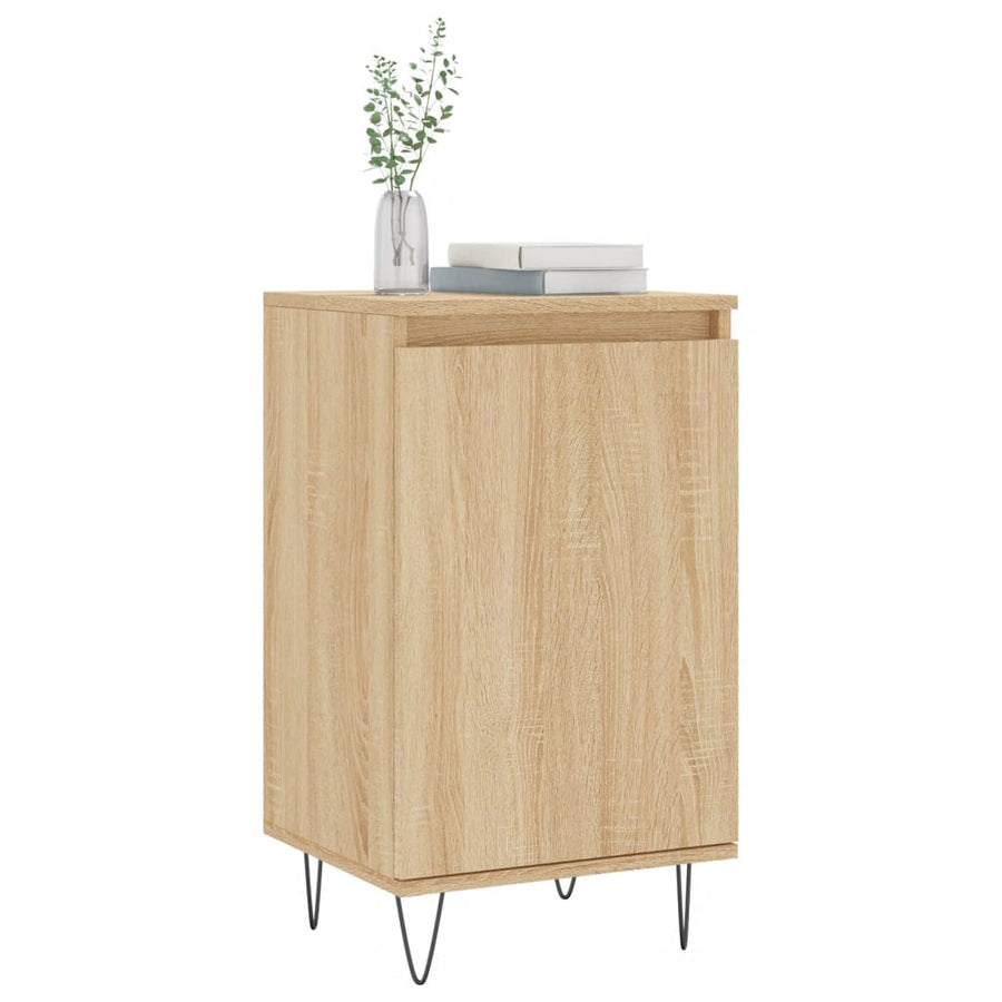 Dressoirs 2 St 40X35X70 Cm Bewerkt Hout Sonoma Eikenkleurig