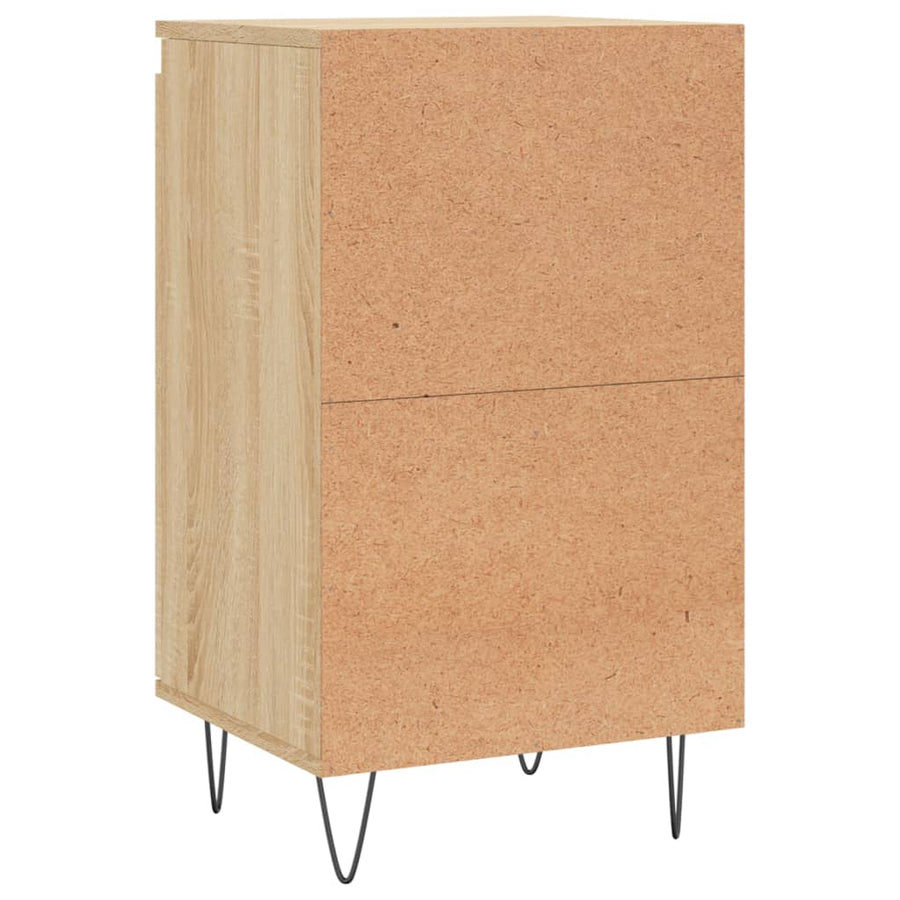 Dressoirs 2 St 40X35X70 Cm Bewerkt Hout Sonoma Eikenkleurig