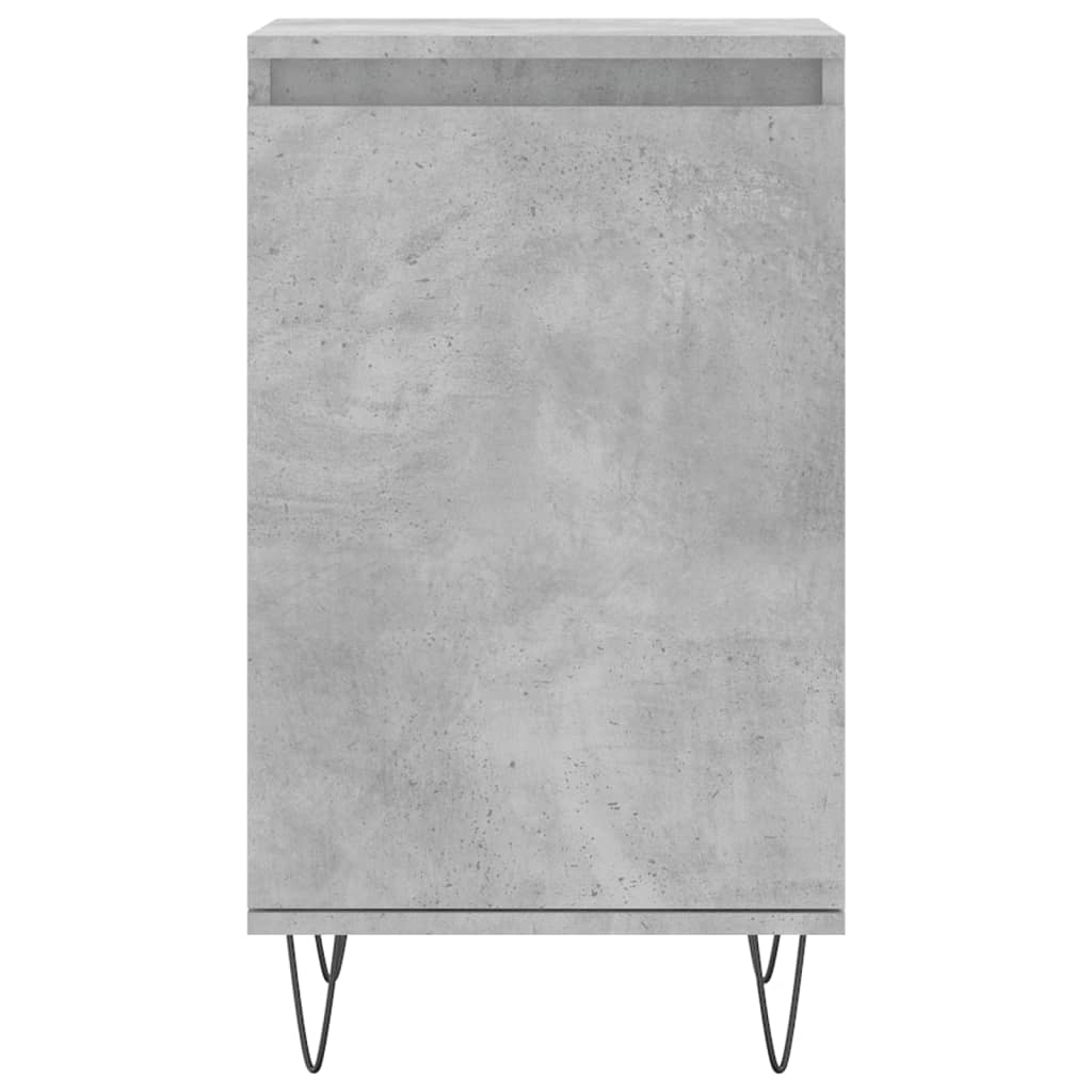 Dressoir 40X35X70 Cm Bewerkt Hout Betongrijs