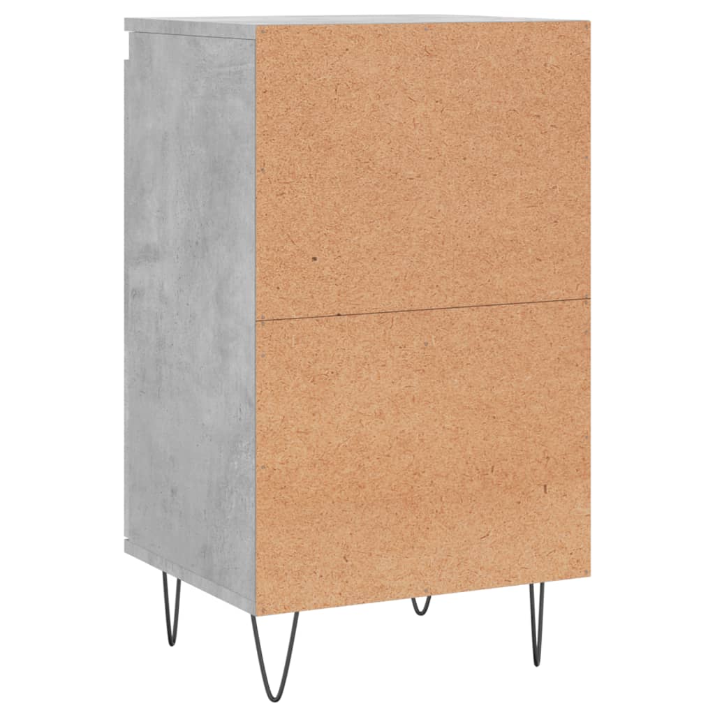 Dressoir 40X35X70 Cm Bewerkt Hout Betongrijs