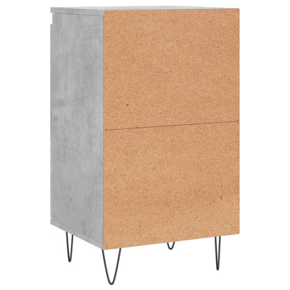 Dressoir 40X35X70 Cm Bewerkt Hout Betongrijs
