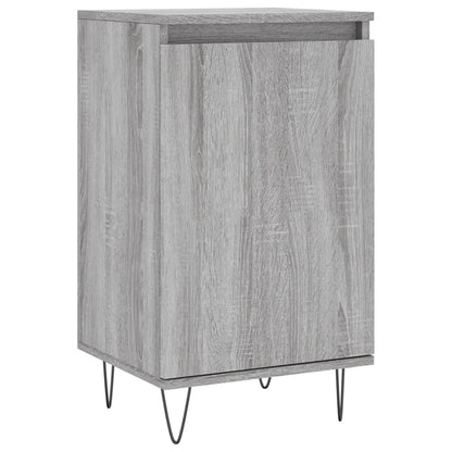 Dressoir 40X35X70 Cm Bewerkt Hout 1 Grijs sonoma