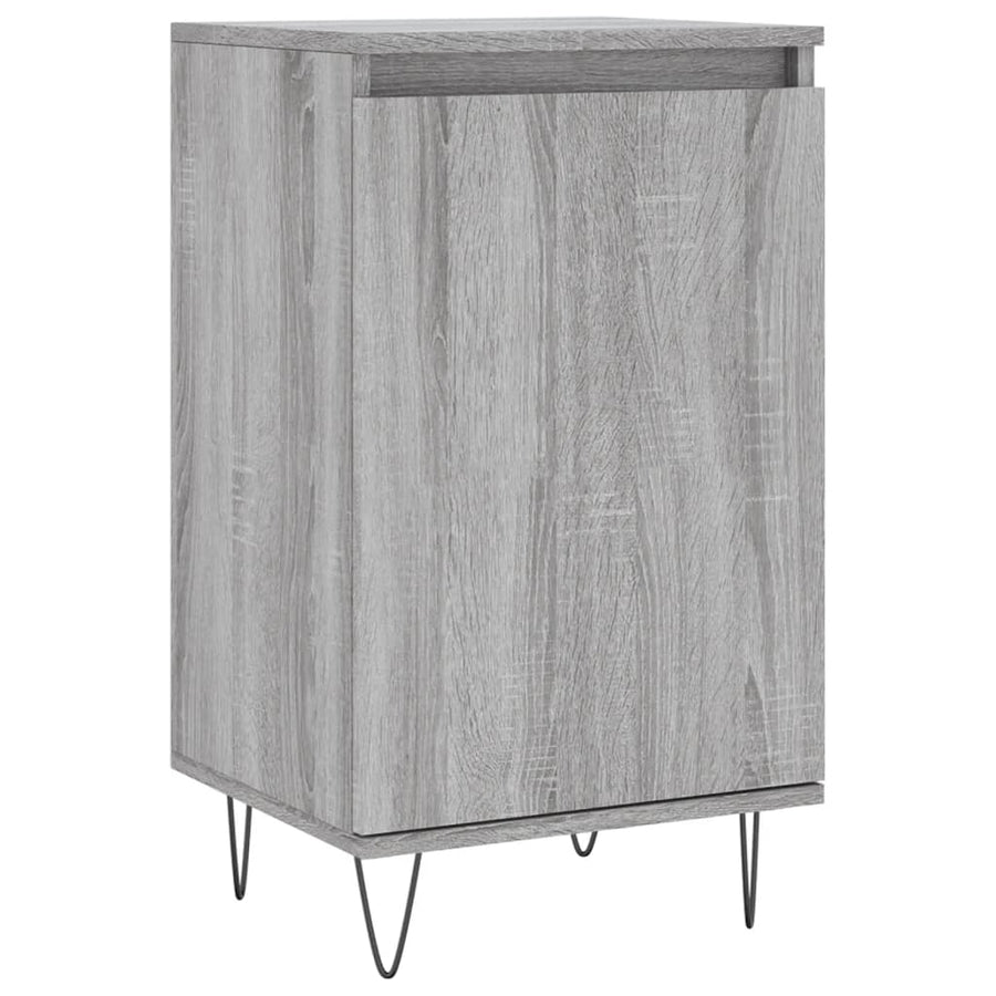 Dressoir 40X35X70 Cm Bewerkt Hout 1 Grijs sonoma