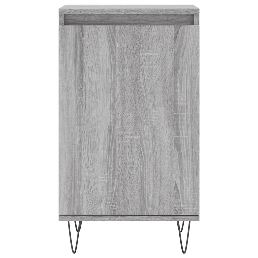 Dressoir 40X35X70 Cm Bewerkt Hout 1 Grijs sonoma