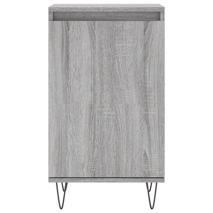 Dressoir 40X35X70 Cm Bewerkt Hout 1 Grijs sonoma