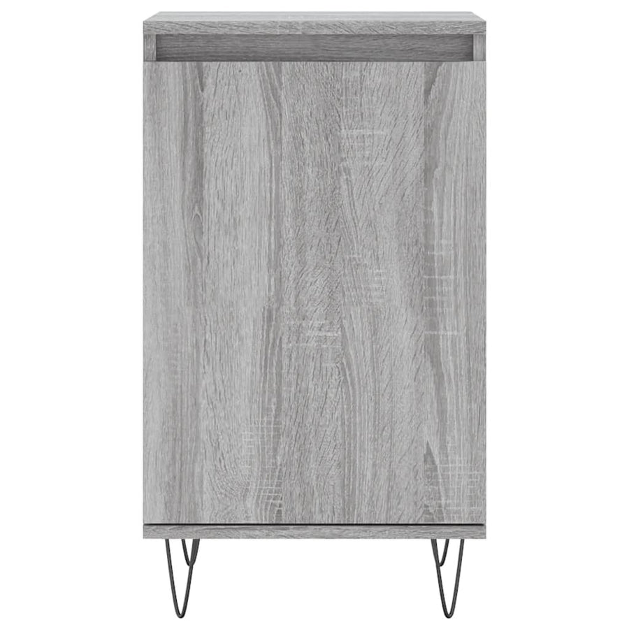 Dressoir 40X35X70 Cm Bewerkt Hout 1 Grijs sonoma