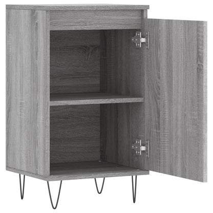Dressoir 40X35X70 Cm Bewerkt Hout 1 Grijs sonoma
