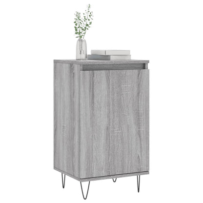 Dressoirs 2 St 40X35X70 Cm Bewerkt Hout Grijs Sonoma