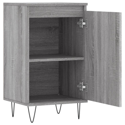 Dressoirs 2 St 40X35X70 Cm Bewerkt Hout Grijs Sonoma