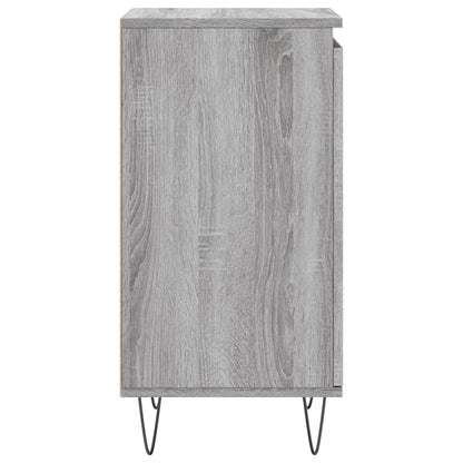 Dressoirs 2 St 40X35X70 Cm Bewerkt Hout Grijs Sonoma