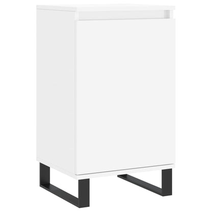 Dressoir 40X35X70 Cm Bewerkt Hout 1 Wit