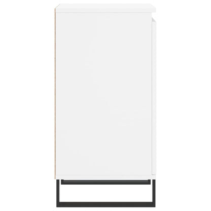 Dressoir 40X35X70 Cm Bewerkt Hout 1 Wit