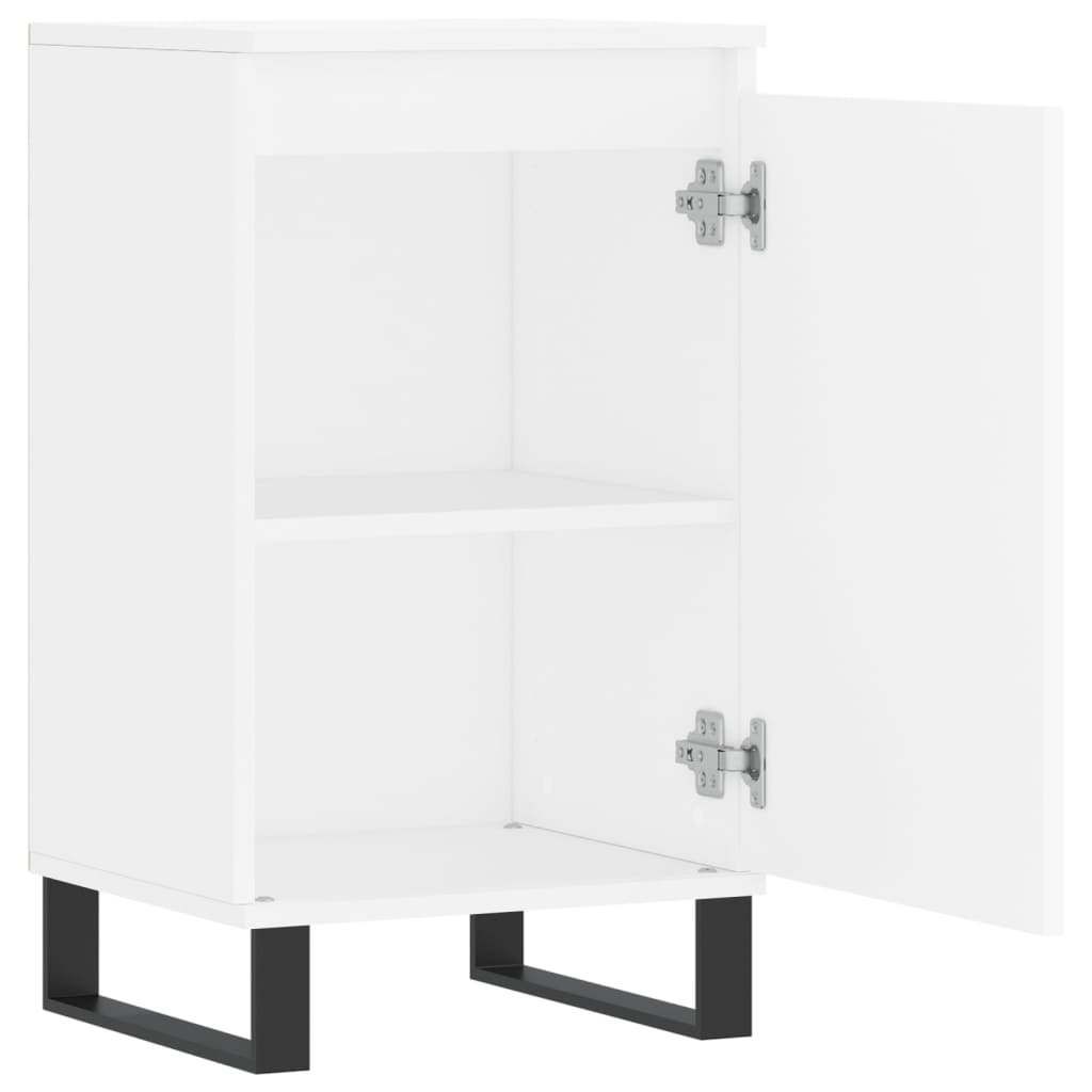 Dressoirs 2 St 40X35X70 Cm Bewerkt Hout Wit