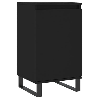 Dressoirs 2 St 40X35X70 Cm Bewerkt Hout Zwart
