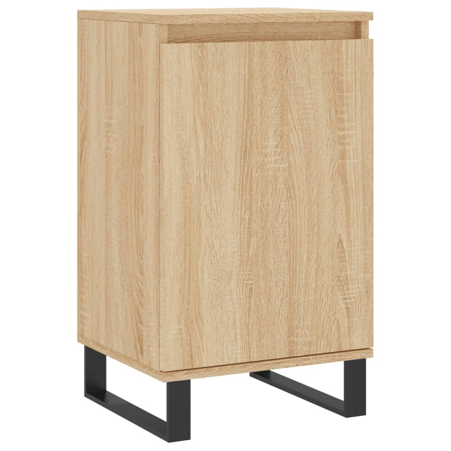 Dressoir 40X35X70 Cm Bewerkt Hout Sonoma Eikenkleurig