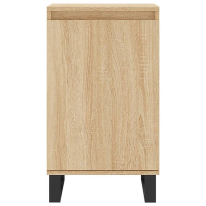 Dressoir 40X35X70 Cm Bewerkt Hout Sonoma Eikenkleurig