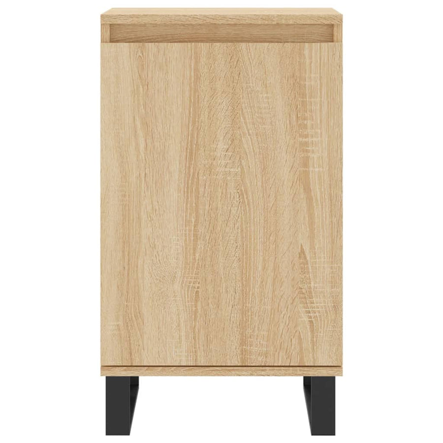 Dressoir 40X35X70 Cm Bewerkt Hout Sonoma Eikenkleurig
